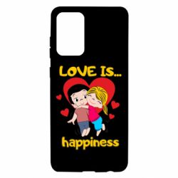 Чехол для Samsung A72 5G Love is...happyness - PrintSalon