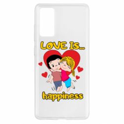 Чехол для Samsung S20 FE Love is...happyness - PrintSalon