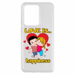 Чехол для Samsung S20 Ultra Love is...happyness - PrintSalon