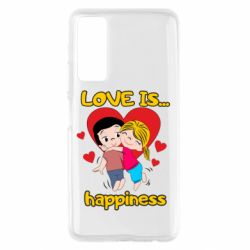 Чехол для Huawei P Smart 2021 Love is...happyness - PrintSalon