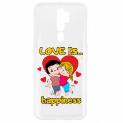 Чехол для Oppo A5/A9 2020 Love is...happyness - PrintSalon