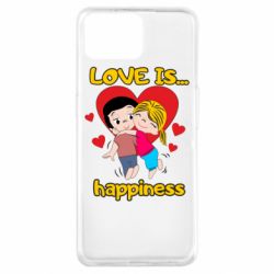 Чехол для Oppo A73 Love is...happyness - PrintSalon