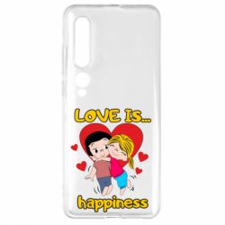 Чехол для Xiaomi Mi10/10 Pro Love is...happyness - PrintSalon