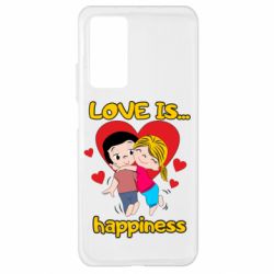 Чехол для Xiaomi Mi 10T/10T Pro Love is...happyness - PrintSalon