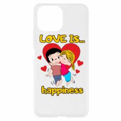 Чехол для Xiaomi Mi11 Lite Love is...happyness - PrintSalon