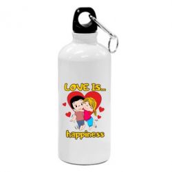 Фляга Love is...happyness - PrintSalon