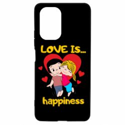 Чехол для Xiaomi Poco F3/K40 Love is...happyness - PrintSalon