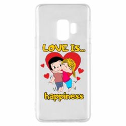 Чехол для Samsung S9 Love is...happyness - PrintSalon