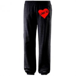 Штаны Love is... - PrintSalon