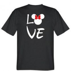 Мужская футболка Stedman Love Mickey Mouse (female) - PrintSalon