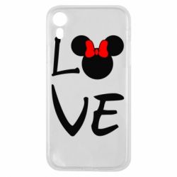 Чехол для iPhone XR Love Mickey Mouse (female) - PrintSalon