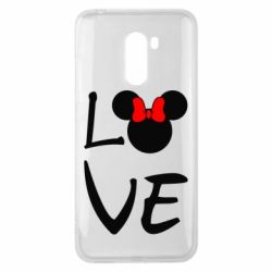 Чехол для Xiaomi Pocophone F1 Love Mickey Mouse (female) - PrintSalon