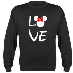 Cвитшот Love Mickey Mouse (female) - PrintSalon