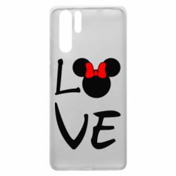 Чехол для Huawei P30 Pro Love Mickey Mouse (female) - PrintSalon