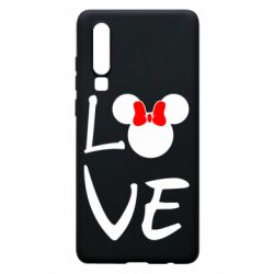 Чехол для Huawei P30 Love Mickey Mouse (female) - PrintSalon