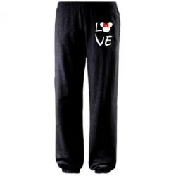 Штаны Love Mickey Mouse (female) - PrintSalon