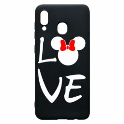 Чехол для Samsung A30 Love Mickey Mouse (female) - PrintSalon