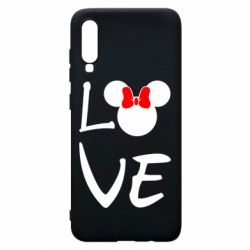 Чехол для Samsung A70 Love Mickey Mouse (female) - PrintSalon