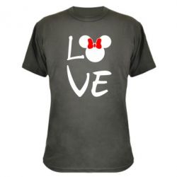 Камуфляжная футболка Love Mickey Mouse (female) - PrintSalon