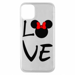 Чехол для iPhone 11 Pro Love Mickey Mouse (female) - PrintSalon