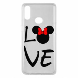 Чехол для Samsung A10s Love Mickey Mouse (female) - PrintSalon
