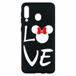 Чехол для Samsung M30 Love Mickey Mouse (female) - PrintSalon
