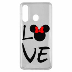 Чехол для Samsung M40 Love Mickey Mouse (female) - PrintSalon