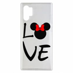 Чехол для Samsung Note 10 Plus Love Mickey Mouse (female) - PrintSalon