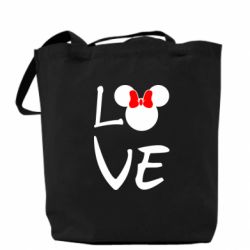 Эко-сумка Love Mickey Mouse (female) - PrintSalon