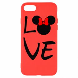 Чехол для iPhone SE 2020 Love Mickey Mouse (female) - PrintSalon