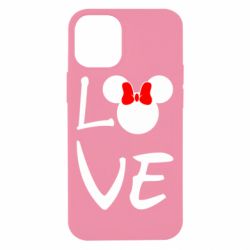 Чехол для iPhone 12 mini Love Mickey Mouse (female) - PrintSalon
