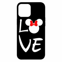 Чехол для iPhone 12 Pro Max Love Mickey Mouse (female) - PrintSalon