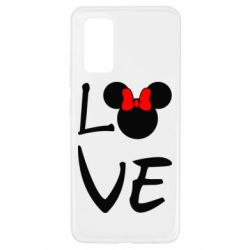 Чехол для Samsung A32 4G Love Mickey Mouse (female) - PrintSalon