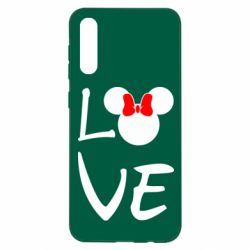 Чехол для Samsung A50 Love Mickey Mouse (female) - PrintSalon