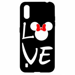 Чехол для Samsung A01/M01 Love Mickey Mouse (female)