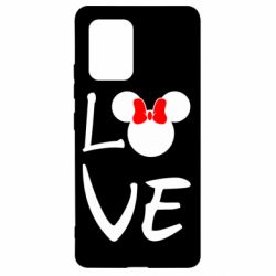 Чехол для Samsung S10 Lite Love Mickey Mouse (female) - PrintSalon