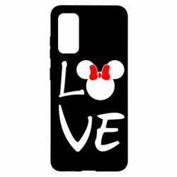 Чехол для Samsung S20 Love Mickey Mouse (female) - PrintSalon