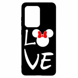 Чехол для Samsung S20 Ultra Love Mickey Mouse (female) - PrintSalon