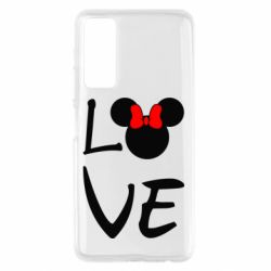 Чехол для Huawei P Smart 2021 Love Mickey Mouse (female) - PrintSalon