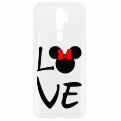 Чехол для Oppo A5/A9 2020 Love Mickey Mouse (female) - PrintSalon