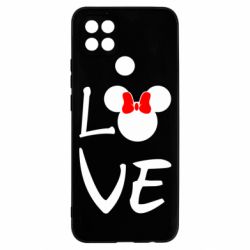Чехол для Oppo A15s/A15 Love Mickey Mouse (female) - PrintSalon