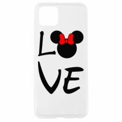 Чехол для Oppo A92s Love Mickey Mouse (female) - PrintSalon