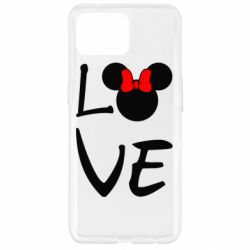 Чехол для Oppo Reno 4 Lite Love Mickey Mouse (female) - PrintSalon