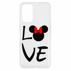 Чехол для Oppo Reno 5 4G Love Mickey Mouse (female) - PrintSalon