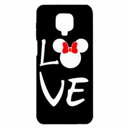 Чехол для Xiaomi Redmi Note 9S/9Pro/9Pro Max Love Mickey Mouse (female) - PrintSalon