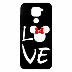 Чехол для Xiaomi Redmi Note 9/Redmi 10X Love Mickey Mouse (female) - PrintSalon