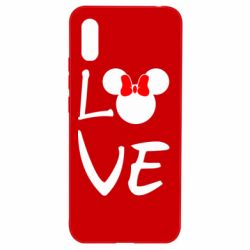 Чехол для Xiaomi Redmi 9a Love Mickey Mouse (female) - PrintSalon