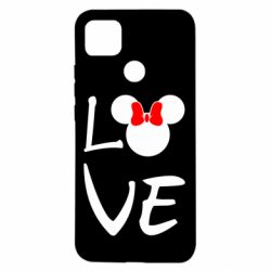 Чехол для Xiaomi Redmi 9c Love Mickey Mouse (female)