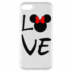 Чехол для iPhone SE 2022 Love Mickey Mouse (female) - PrintSalon