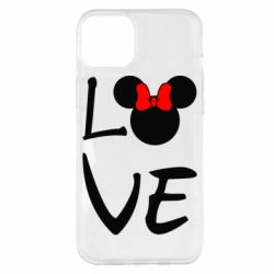 Чехол для iPhone 14 Plus Love Mickey Mouse (female) - PrintSalon